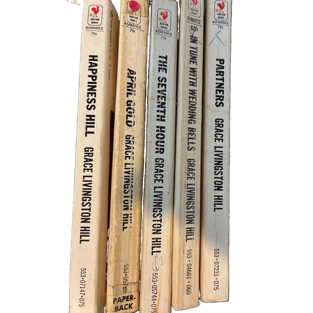 Grace Livingston Hill Lot Partners, In Tune W/wedding Bells,the 7th Hr, April Go